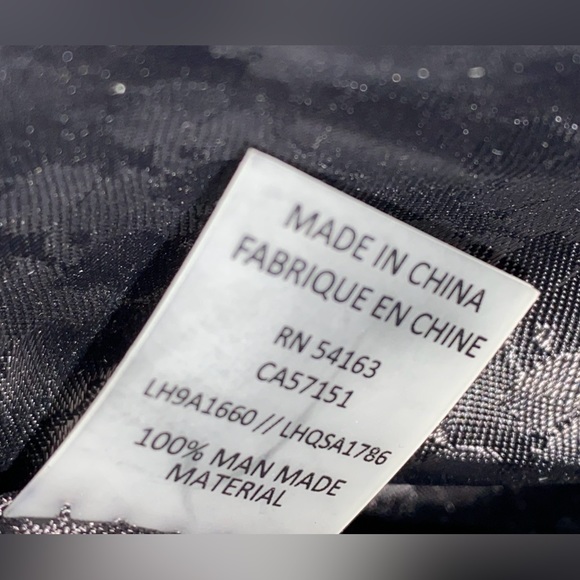 KARL LAGERFELD PARIS Black and Gold Tote Bag/ Purse - Picture 5 of 5